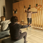 pilates con objetos